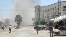 Suriye'nin kuzeyindeki Afrin ilçesinde bombalı terör saldırısında 3 sivil öldü