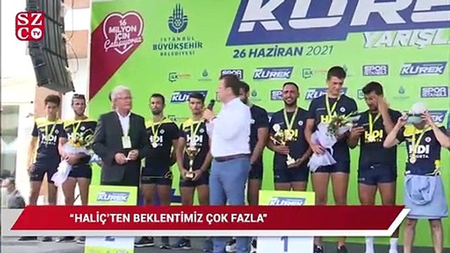 İBB, Haliç’te kürek yarışı düzenledi