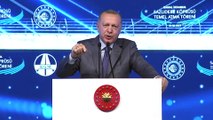 İSTANBUL - Cumhurbaşkanı Erdoğan: 'Mevcut güzergah 5 ayrı alternatif arasından bilimsel çalışmalara göre en makul ve verimli hat olarak seçildi'