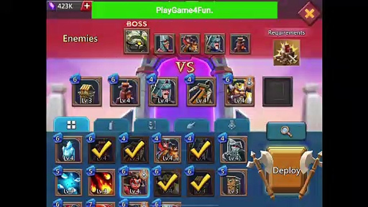 Lords Mobile - Vergeway Chapter 2 Stage 9