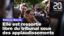 Procès de Valérie Bacot: Libre, elle est applaudie à sa sortie du tribunal