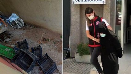 Kokunun geldiği yeri kazan ekipler buldu! Annesini öldürüp, gömen kız tutuklandı