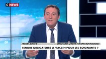 Vaccination obligatoire pour les soignants ? «C'est comme si je voyais un cordonnier marcher pieds nus. (...) Il est tout à fait normal, quand on est dans ce métier à risques, de se faire vacciner»