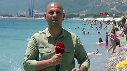 Kısıtlama öncesi sahillere akın ettiler