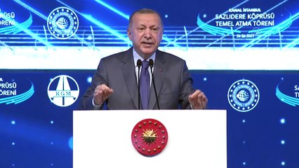 İSTANBUL - Cumhurbaşkanı Erdoğan: 'CHP, atılan her adımın önünü kesmiştir'