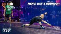 Squash: CIB PSA World Tour Finals 2020-21 - Men's Day 4 Roundup
