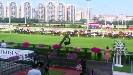 İSTANBUL - 95. Gazi Koşusu'nu  jokeyliğini Ahmet Çelik'in yaptığı 'Burgas' isimli safkan kazandı