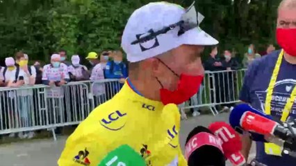 Tour de France 2021 - Julian Alaphilippe gagne la 1ère étape  et 1er maillot jaune : "C'est un scénario que j'avais imaginé... "