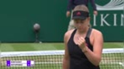 Ostapenko claims first grass-court title at Eastbourne