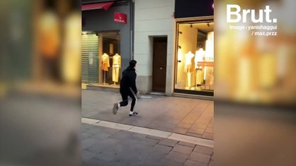Adeptes du parkour, ils éteignent les enseignes laissées allumées
