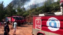 ANTALYA - Kaş ilçesinde orman yangını çıktı (3)