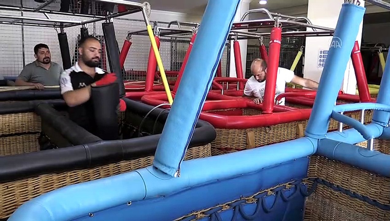 NEVŞEHİR - Kapadokya'da üretilen yerli sıcak hava balonu yurt dışından talep ediliyor