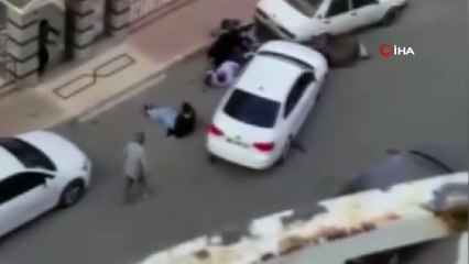 Şanlıurfa’da dehşete düşüren görüntüler: Otomobille defalarca üzerlerinden geçti