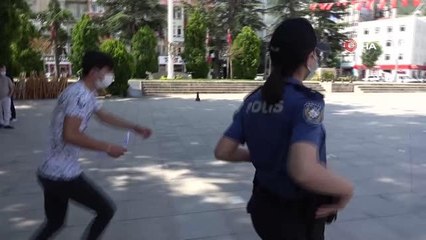 YKS'ye yetişebilmek için zamanla yarıştılar