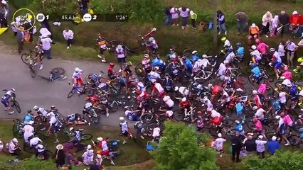 Tour de France 2021 : l’épopée solitaire de Schelling, les deux chutes dans le peloton, la victoire d’Alaphilippe... Revivez la première étape