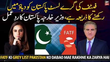 FATF's grey list is a source of pressure on Pakistan: Shah Mehmood Qureshi