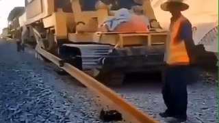 Cutting edge technology Railway construction