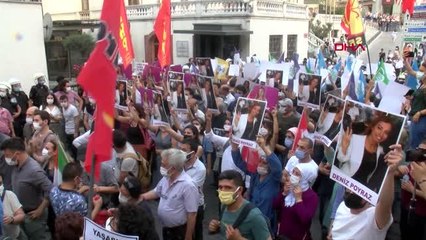 Son Dakika | İSTANBUL-HDP'NİN YAPTIĞI BASIN AÇIKLAMASINDAN SONRA, DAĞILMAYAN GRUBA POLİS MÜDAHALE ETTİ