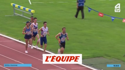 Hay champion de France du 5000m - Athlé - ChF (H)