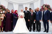 Bakan Varank ve Bilal Erdoğan, Gaziantep'te nikah şahitliği yaptı