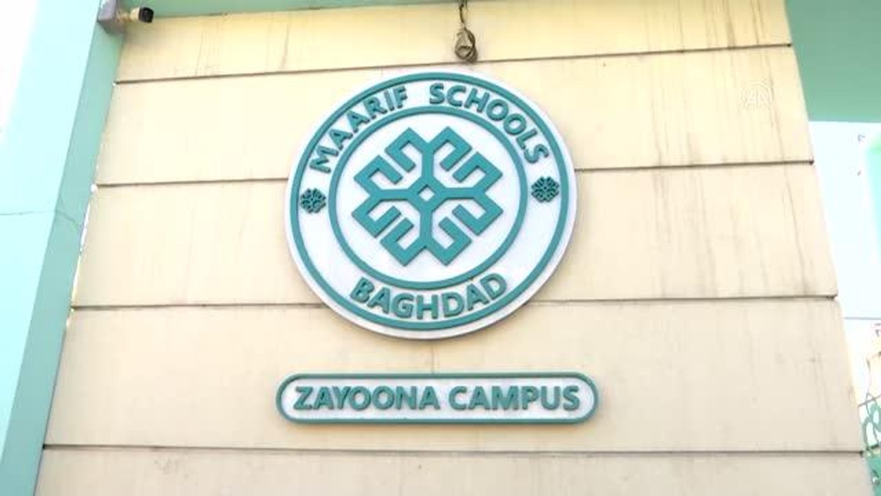 Irak'ta Maarif Bağdat Okullarında mezuniyet töreni düzenlendi