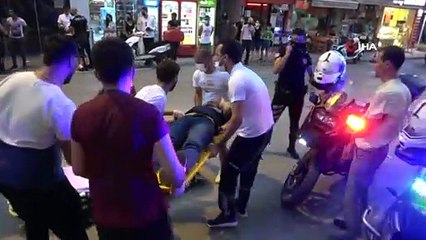 Husumetli iki grubun kavgasında silahlar konuştu: 2 yaralı