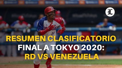 Resumen primera mitad clasificatorio Final a Tokyo 2020: RD vs Venezuela