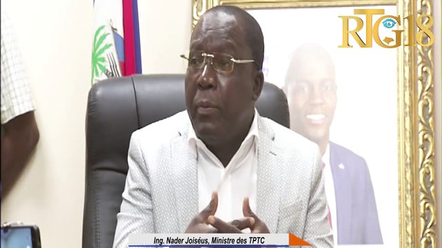 Minis Nader Joiséus prezante eta avansman travay enfrastrikti routyè nan plizyè depatman peyi a.