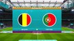 Belgium vs Portugal || UEFA Euro 2020 - 27th June 2021 || PES 2021