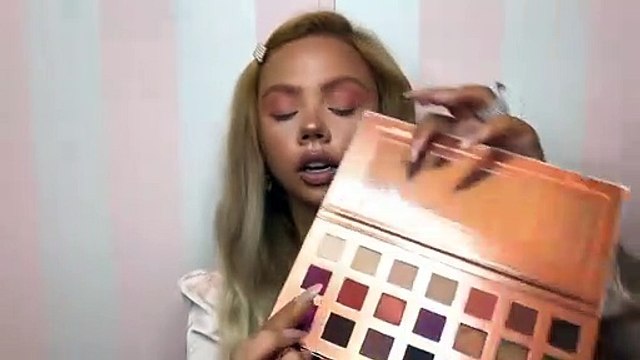 Aliexpress Darling Palette & Navi Mink Lashes Try On | Kayla Dawn Cook