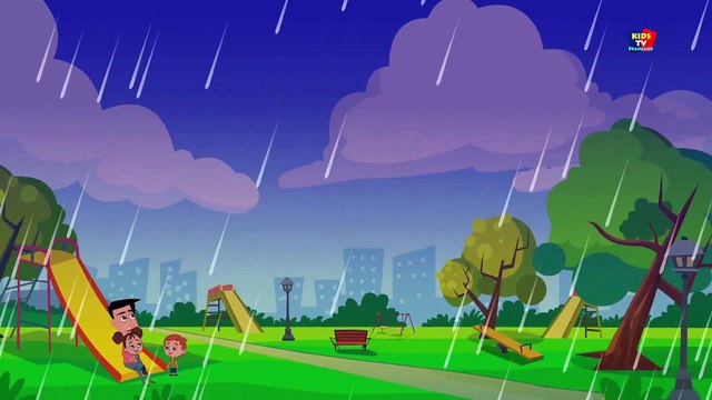 pluie pluie vas-t'en - pluie chansons pour les enfants - préscolaires rimes - Rain Rain Go Away Song