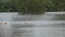 Platte River inundates Missouri town