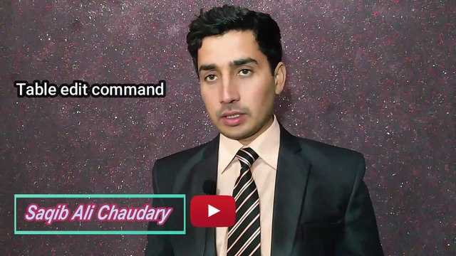 AutoCAD class 31 in اردو / हिंदी | Table Command in AutoCAD Part 02 | table style editing | saqib