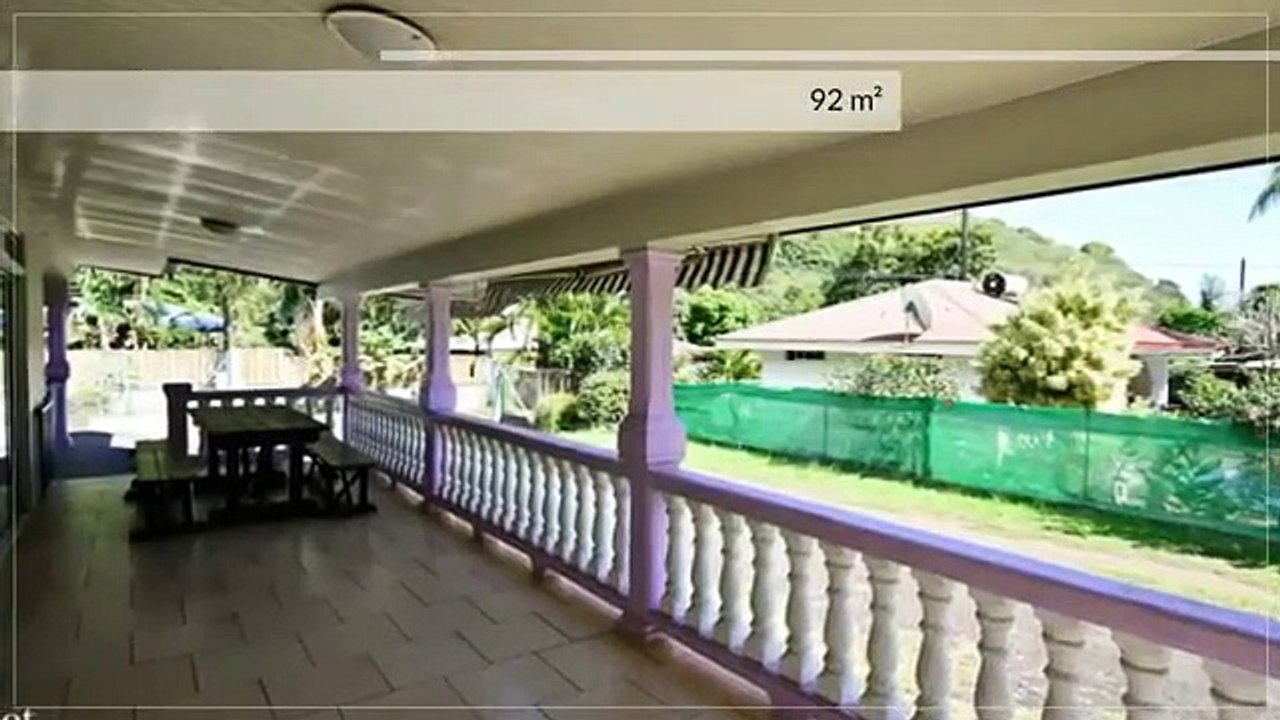 A louer maison F4 "meublée/équipée" à Matatia, Punaauia (Charges incluses)