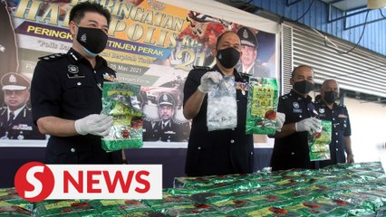 Perak police nab two men, seize 128kg of drugs worth RM6.5mil