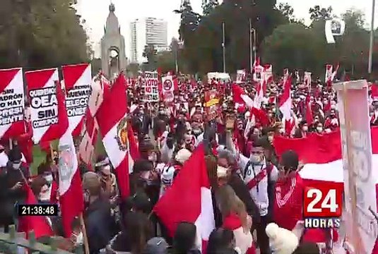 Campo de Marte: políticos expresaron su respaldo a Keiko Fujimori