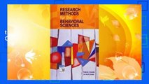 Research Methods for the Behavioral Sciences Complete
