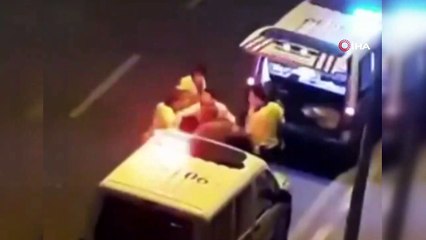 Esenyurt’ta alkollü sürücü polislere zor anlar yaşattı