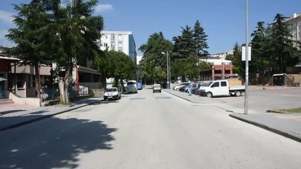 Sokağa çıkma kısıtlaması nedeniyle sessizlik hakim