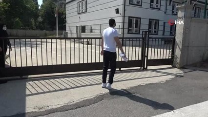 Atletlere taş çıkarttı, ama sınava yetişemedi