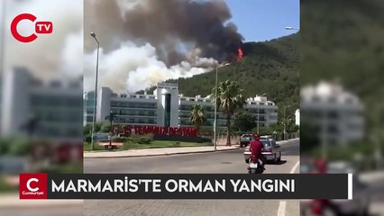 MARMARİS'TE HAREKETLİ DAKİKALAR