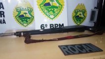 Tenente dá detalhes sobre caso de espingarda apreendida na comunidade de Santa Bárbara