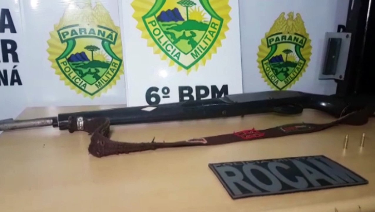Tenente dá detalhes sobre caso de espingarda apreendida na comunidade de Santa Bárbara