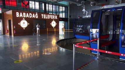 MUĞLA - Babadağ Teleferik Tesisinin yıl sonuna kadar yarım milyon kişiyi taşıması bekleniyor