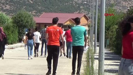 GAZİANTEP YUNUS, EVDE EĞİTİMLE LİSEYİ BİTİRİP, SINAVA GİRDİ