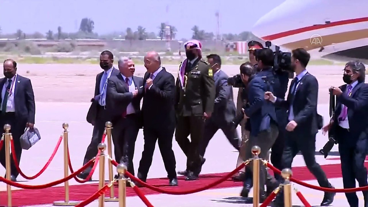 BAĞDAT - Ürdün Kralı 2. Abdullah, Irak'ta