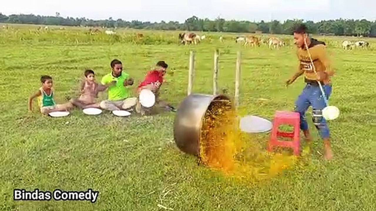 Amazing nonstop funny comedy video Best New entertainment comedy video 2021_ Bindas comedy(480P)