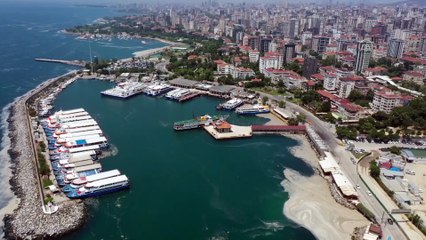 İstanbul'un bazı sahillerinde müsilaj yoğunluğu azaldı - DRONE