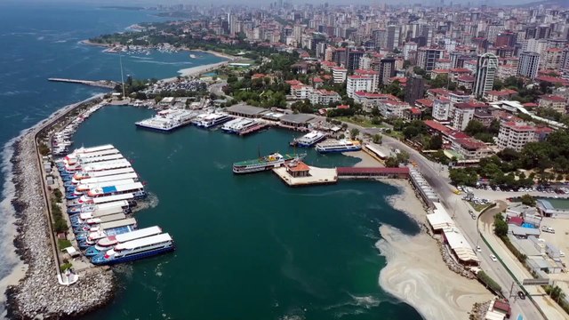 İstanbul'un bazı sahillerinde müsilaj yoğunluğu azaldı - DRONE