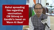 Rahul spreading lies regarding vaccination: Chauhan on Gandhi’s ‘Mann Ki Baat’ tweet